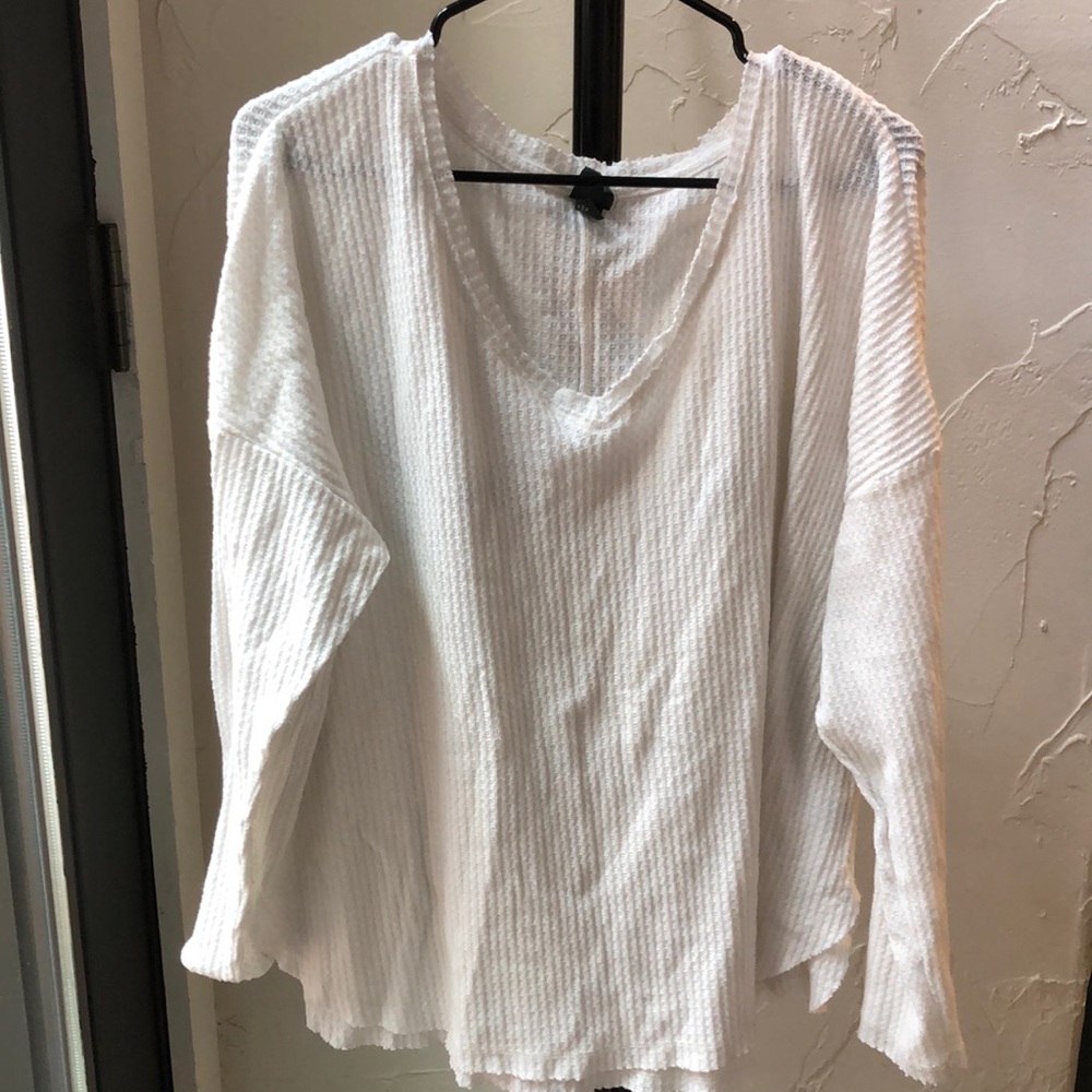 Wild fable Waffle knit long sleeve tee